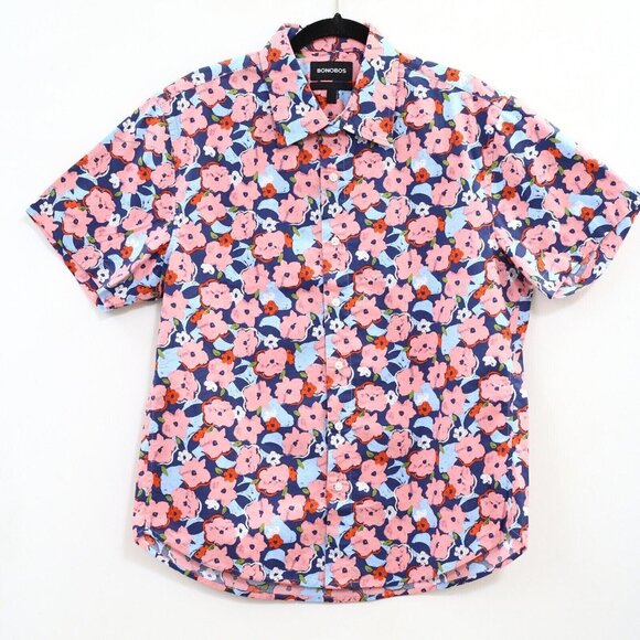 Bonobos Multicolor Floral Button Down Shirt - Picture 5 of 9